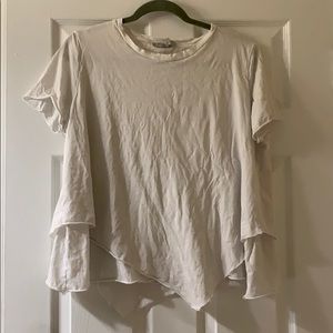 ALLSAINTS flowy dimensional tee